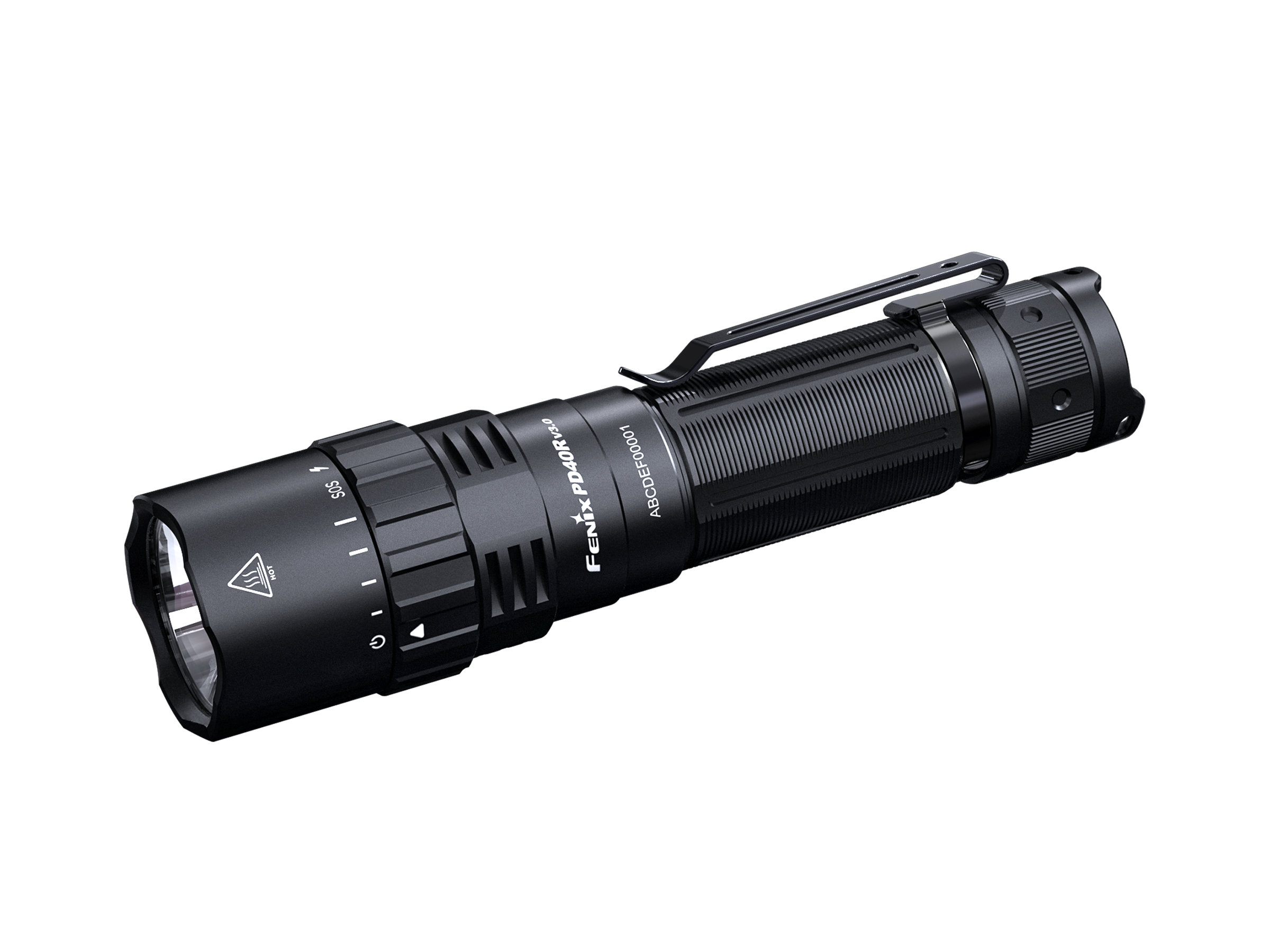 Fenix PD40R V3 Rechargeable Flashlight | 3000 Lumens | 500m | IP68