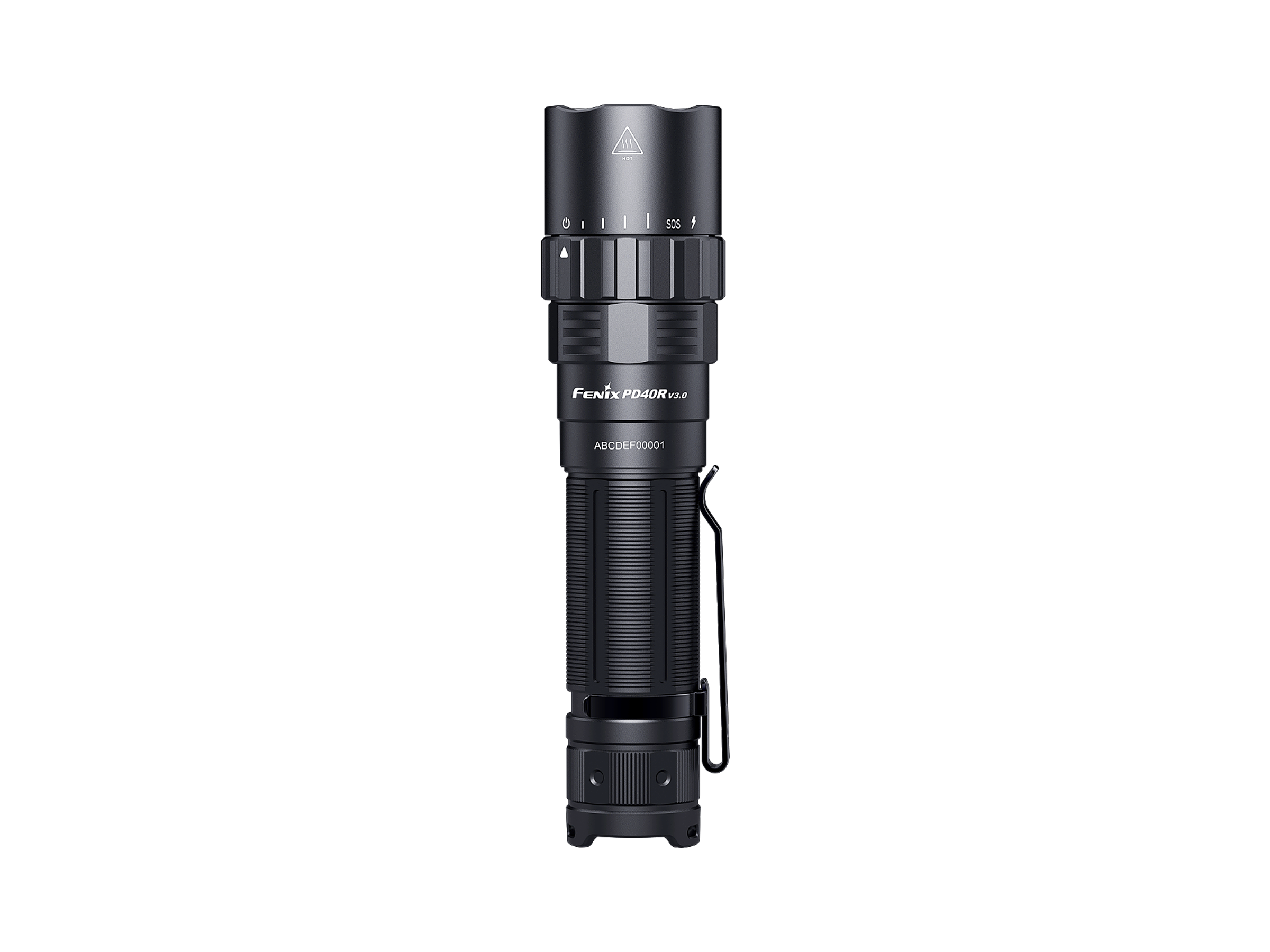 Fenix PD40R V3 Rechargeable Flashlight | 3000 Lumens | 500m | IP68