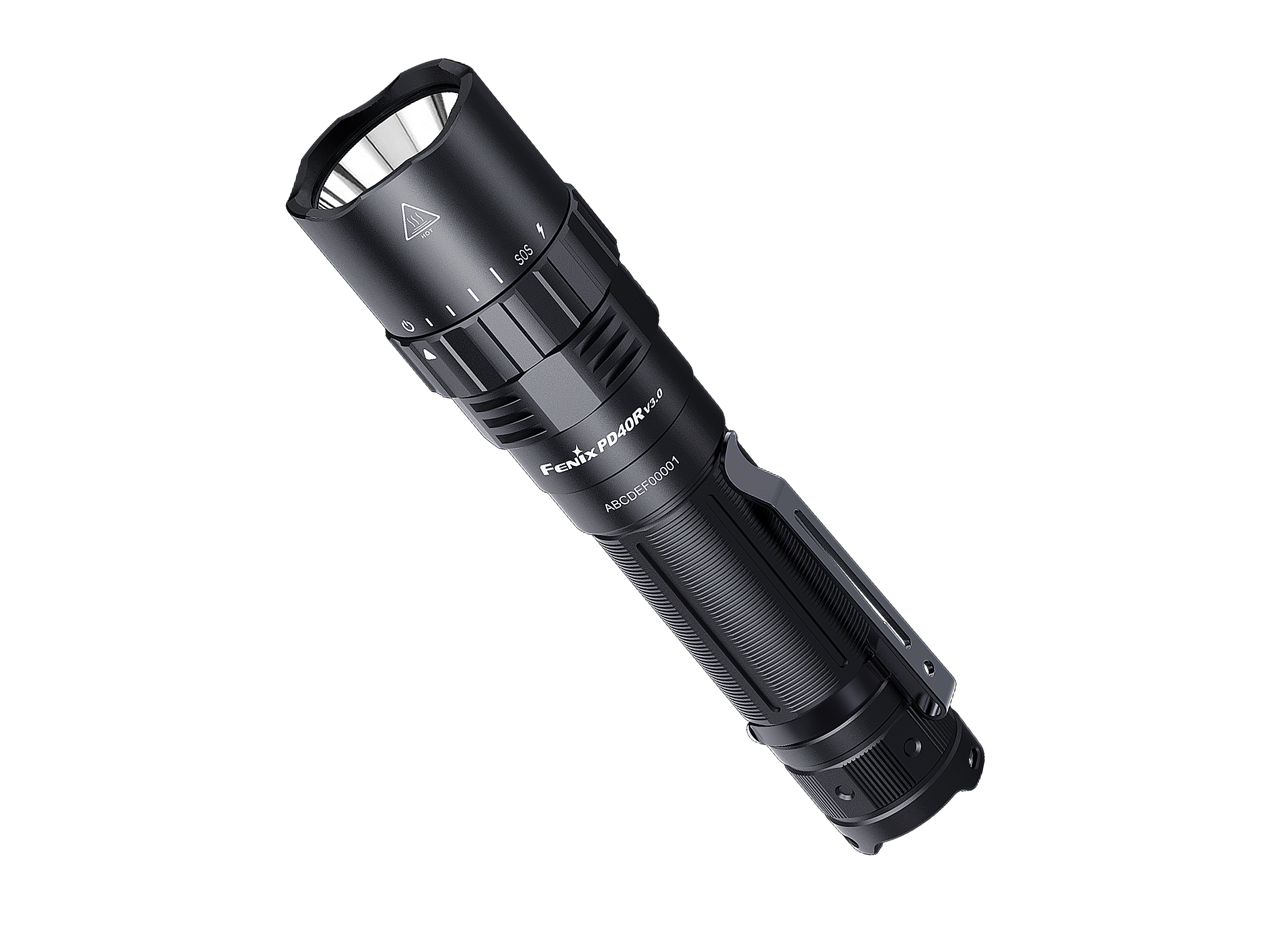 Fenix PD40R V3 Rechargeable Flashlight | 3000 Lumens | 500m | IP68