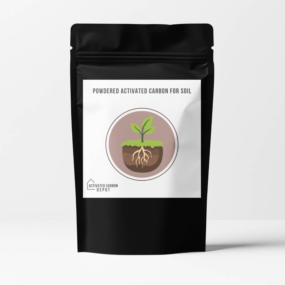 activated carbon powder for soil detox