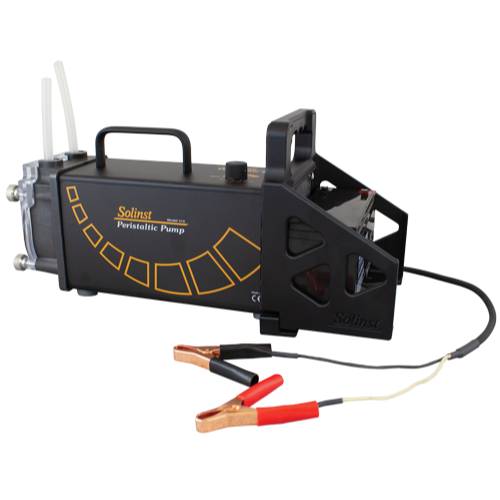 Solinst Model 410 Peristaltic Pump with holder