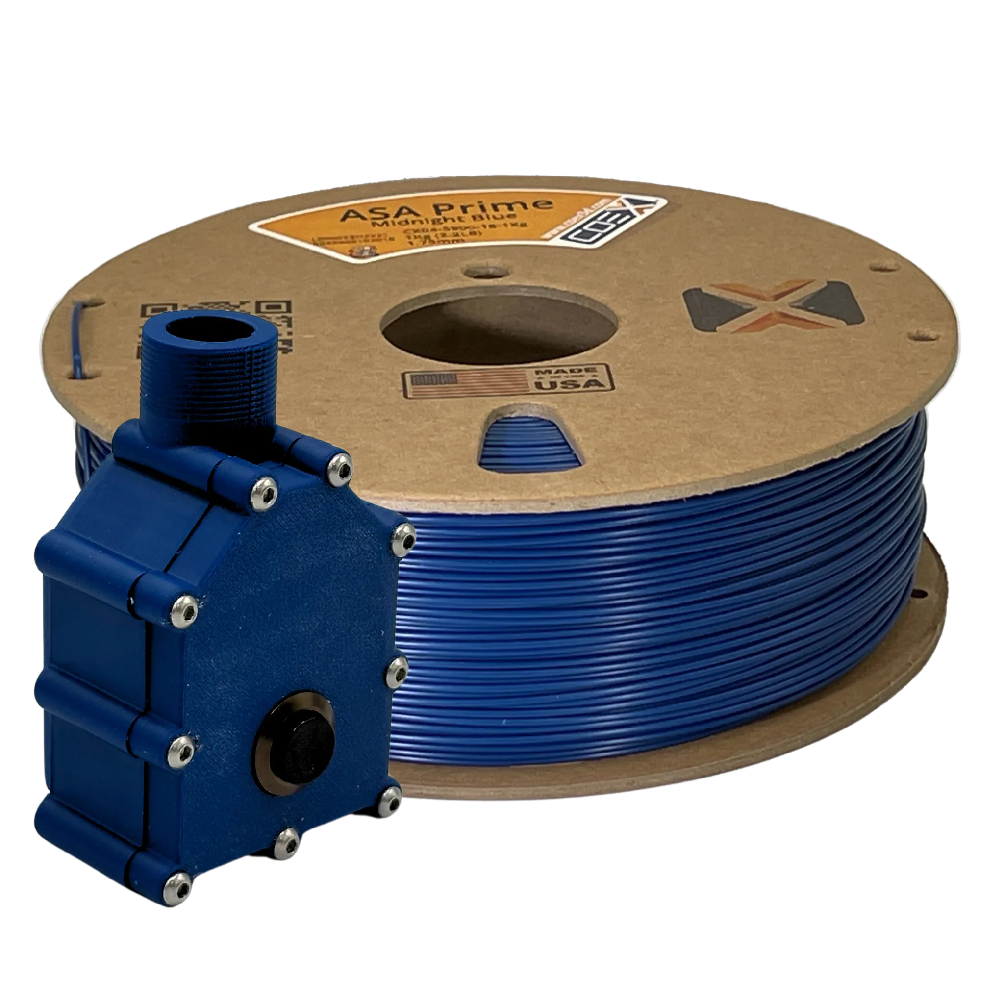 COEX 3D ASA Prime Filament – Midnight Blue – UV Resistant, Weather Durable 3D Printing Material