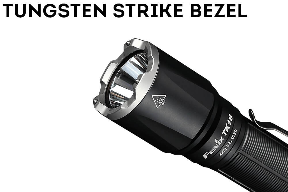Fenix TK16 V2.0 Tactical Flashlight | 3100 Lumens | 36,100 Candela | USB-C