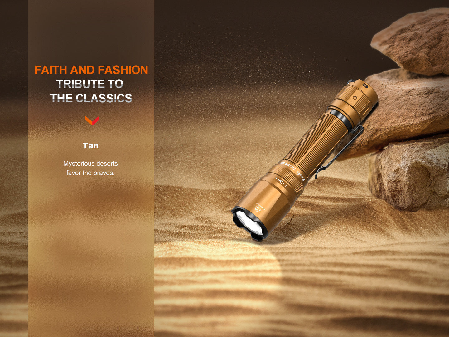 Fenix TK20R UE Tactical Flashlight | 2800 Lumens | FlexiSensa | 4 Colors