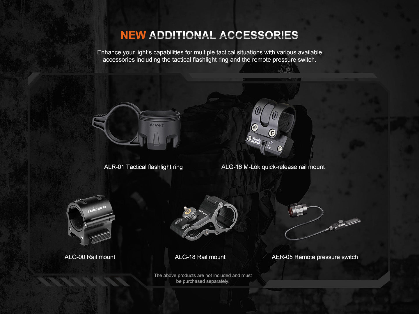 Fenix TK20R UE Tactical Flashlight | 2800 Lumens | FlexiSensa | 4 Colors