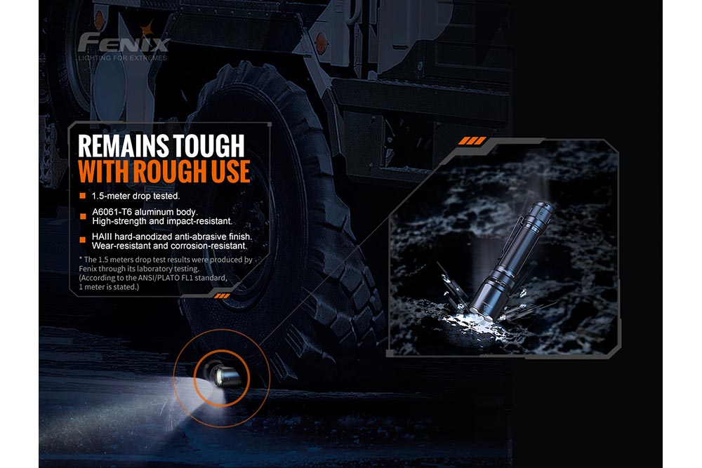 Fenix TK20R V2.0 Rechargeable Flashlight | 3000 Lumens | 1558 ft | IP68 | USB-C