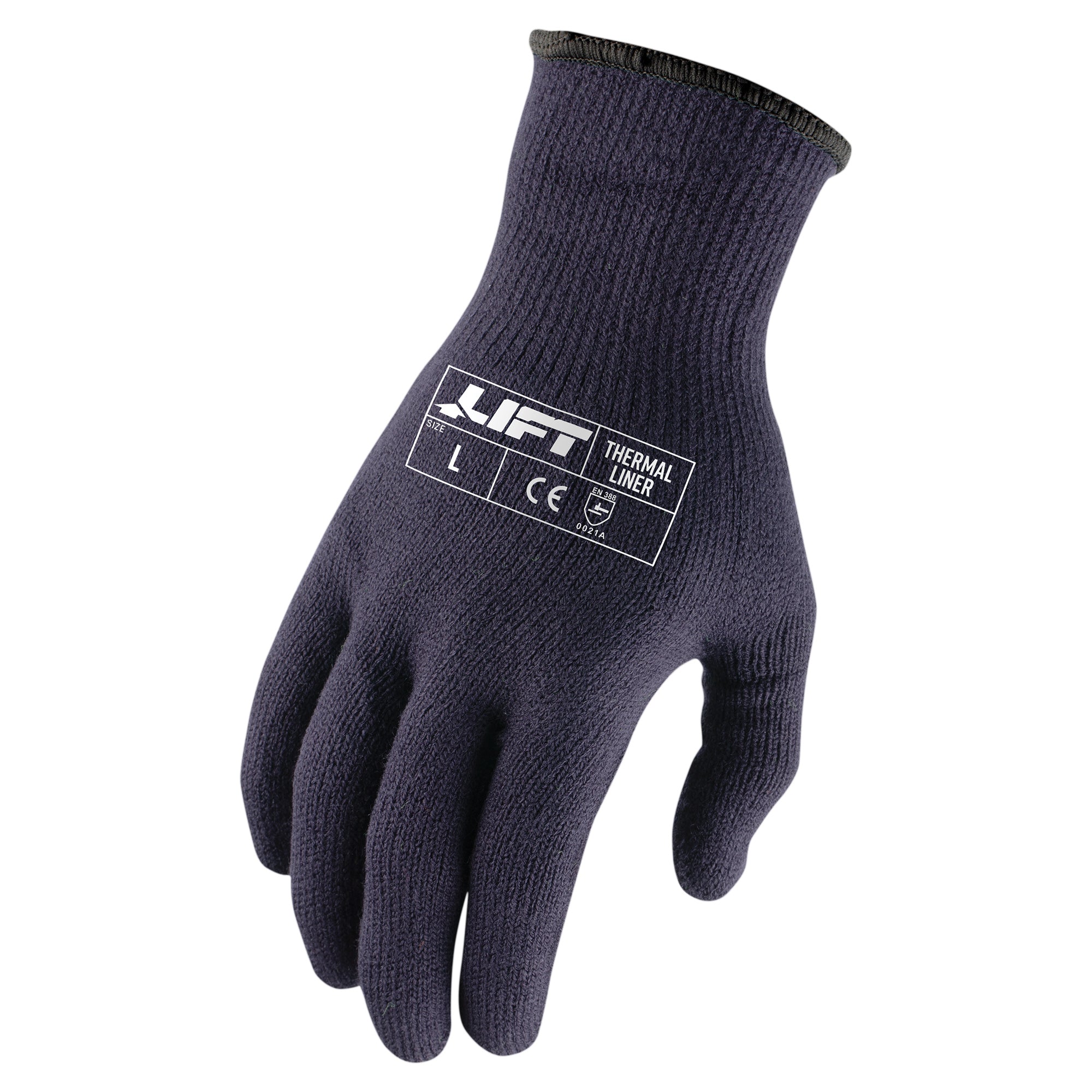 LIFT Safety Thermal Glove Liner | Hi-Viz | Brushed Acrylic