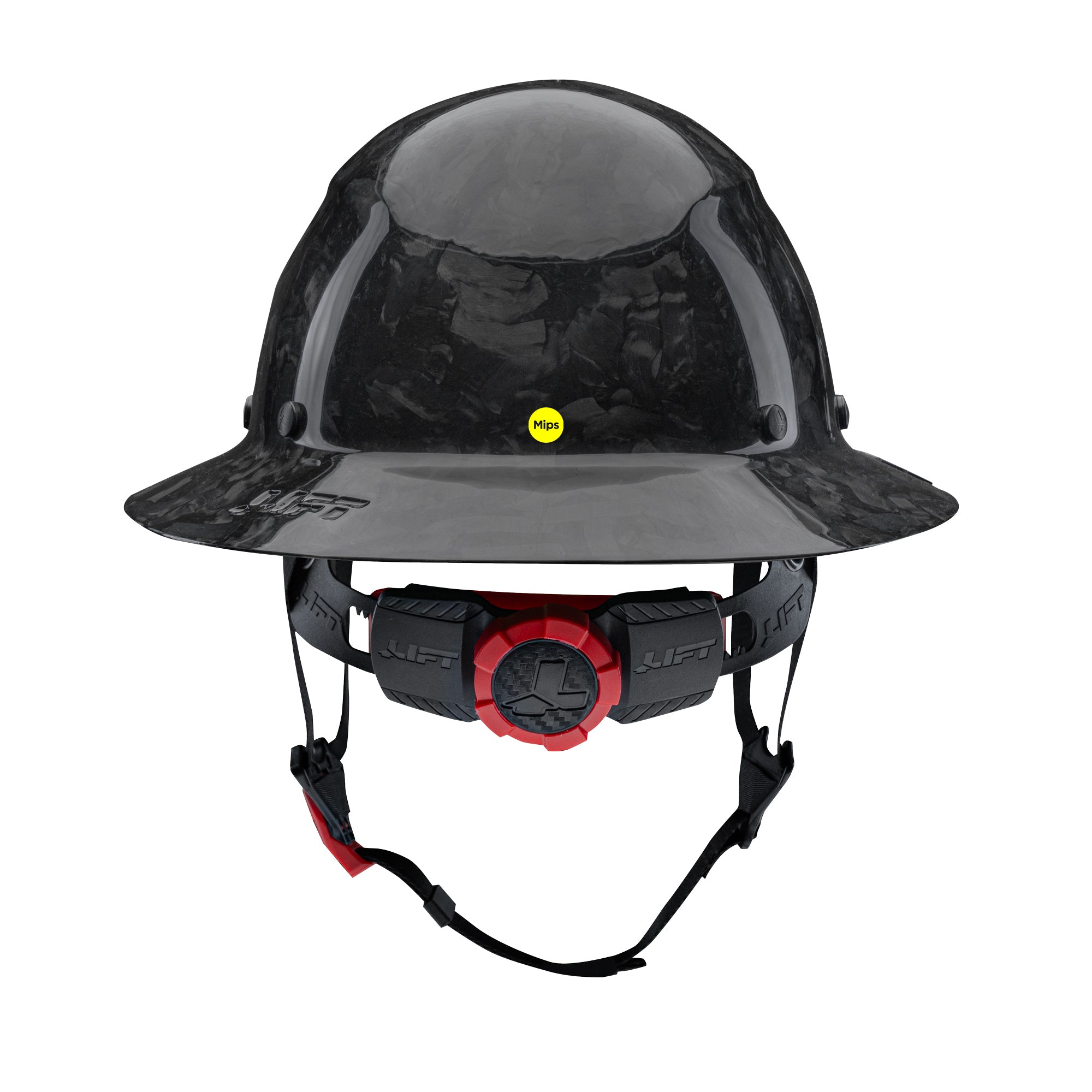 LIFT Safety DAX Forged Carbon Gloss Hard Hat with MIPS | ANSI Type I Class C | CSA
