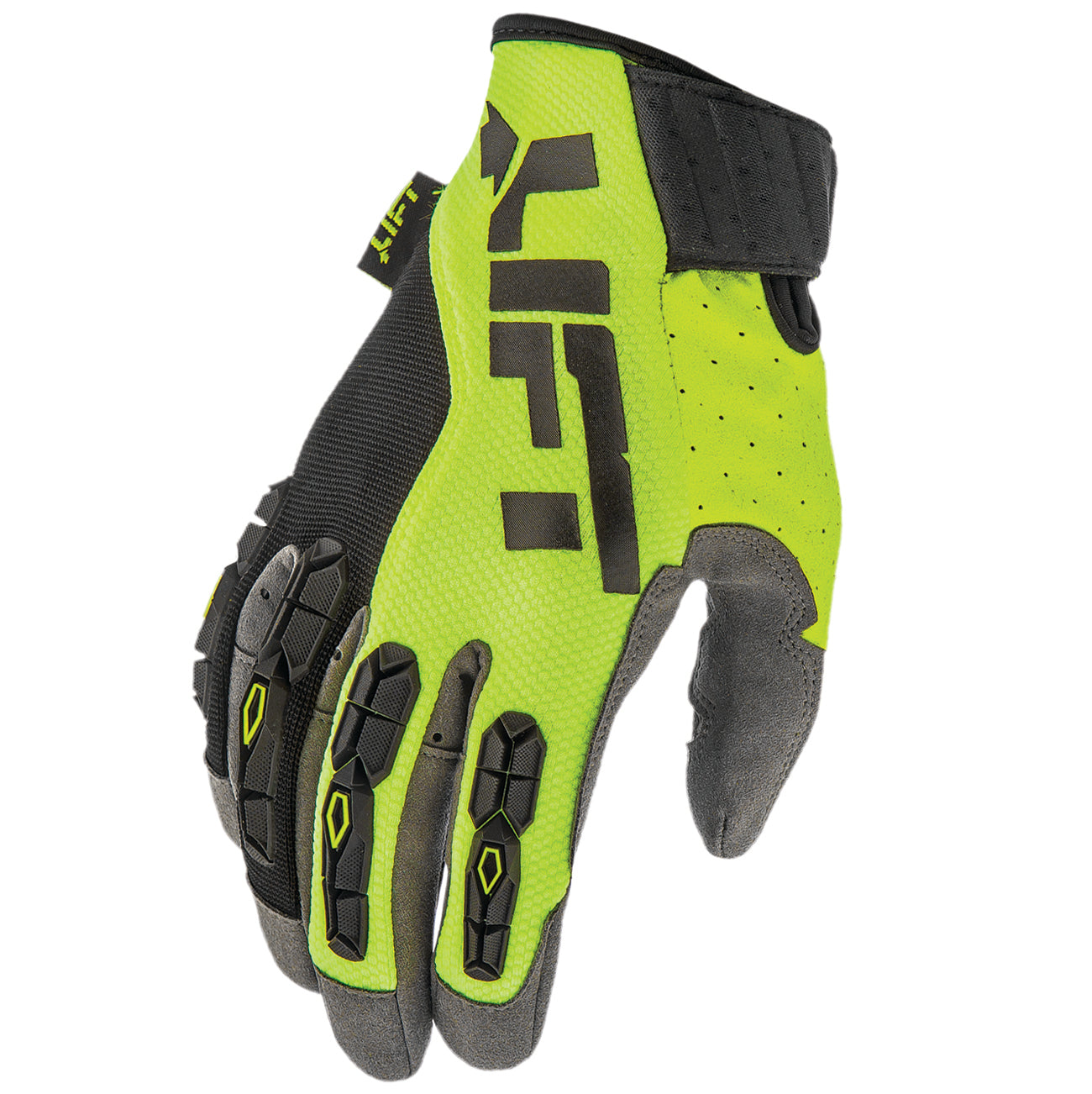LIFT Safety HANDLER Silicone Grip Work Glove | Hi-Viz
