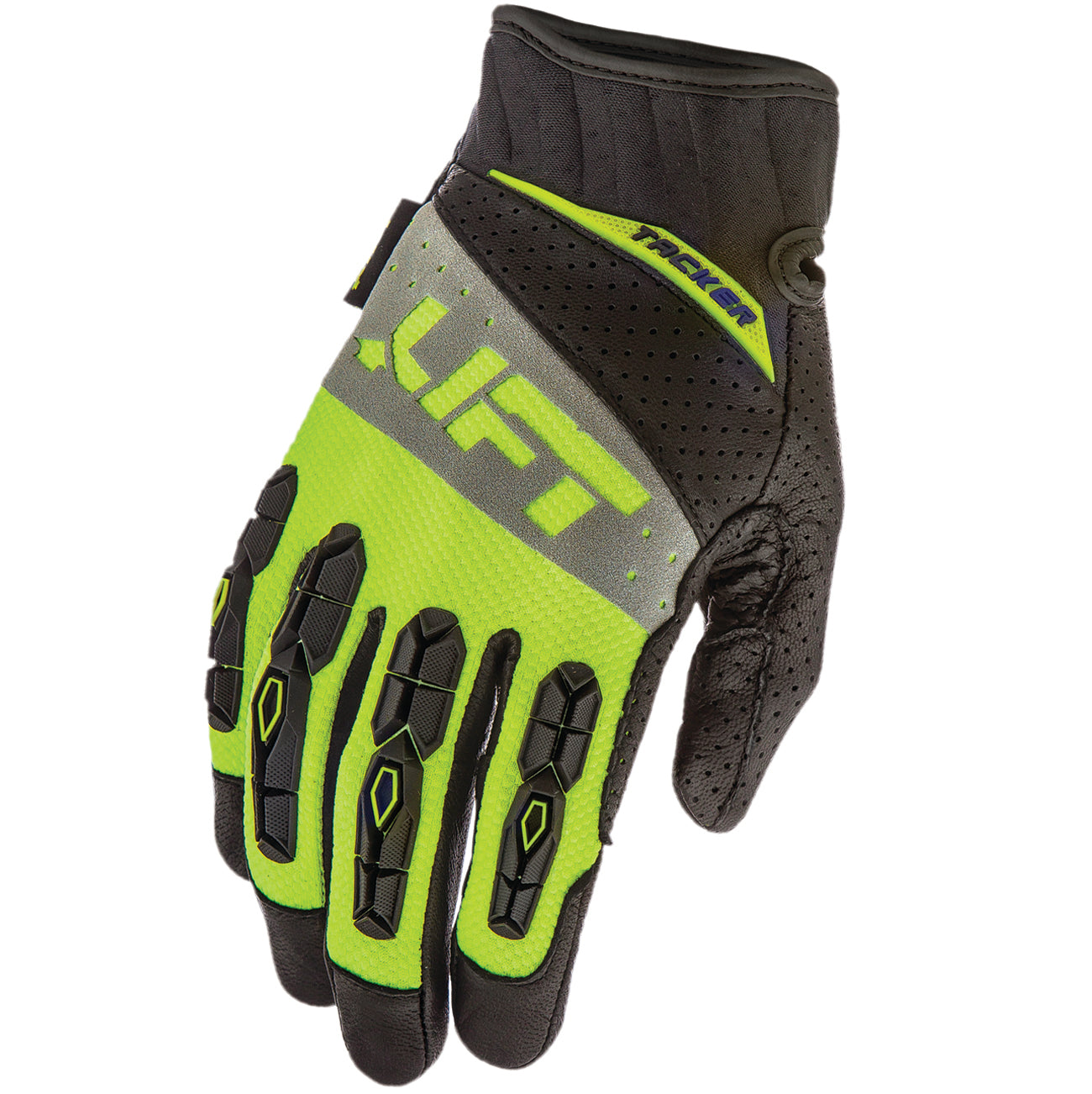 LIFT Safety TACKER Heavy Duty Leather Work Glove | Hi-Viz