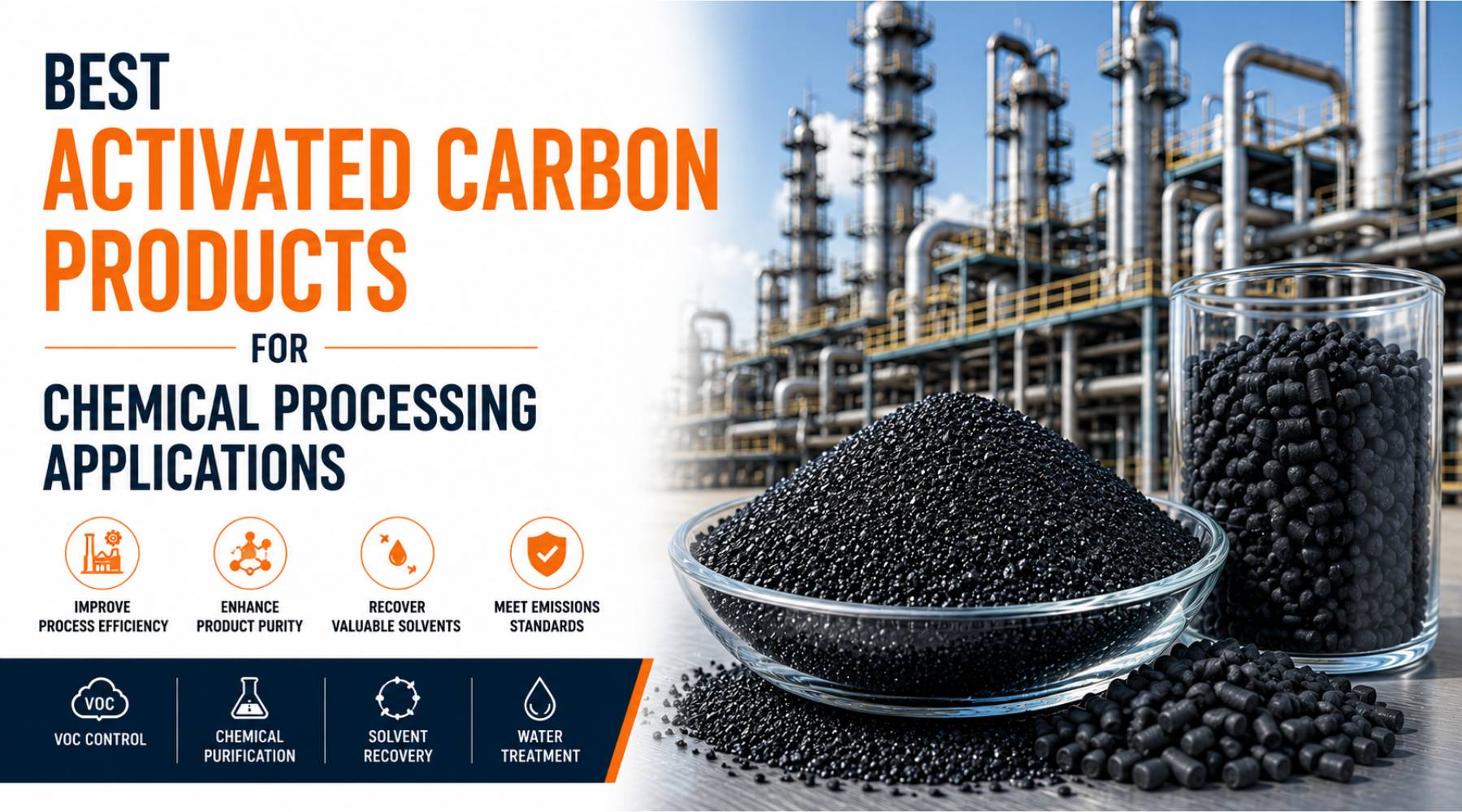 Activated Carbon Products for Chemical Processing