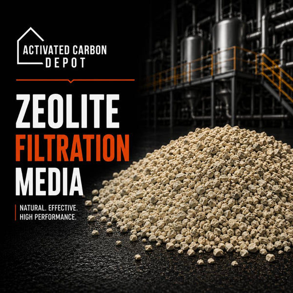 Zeolite Filtration Media for Water Treatment & Ammonia Removal