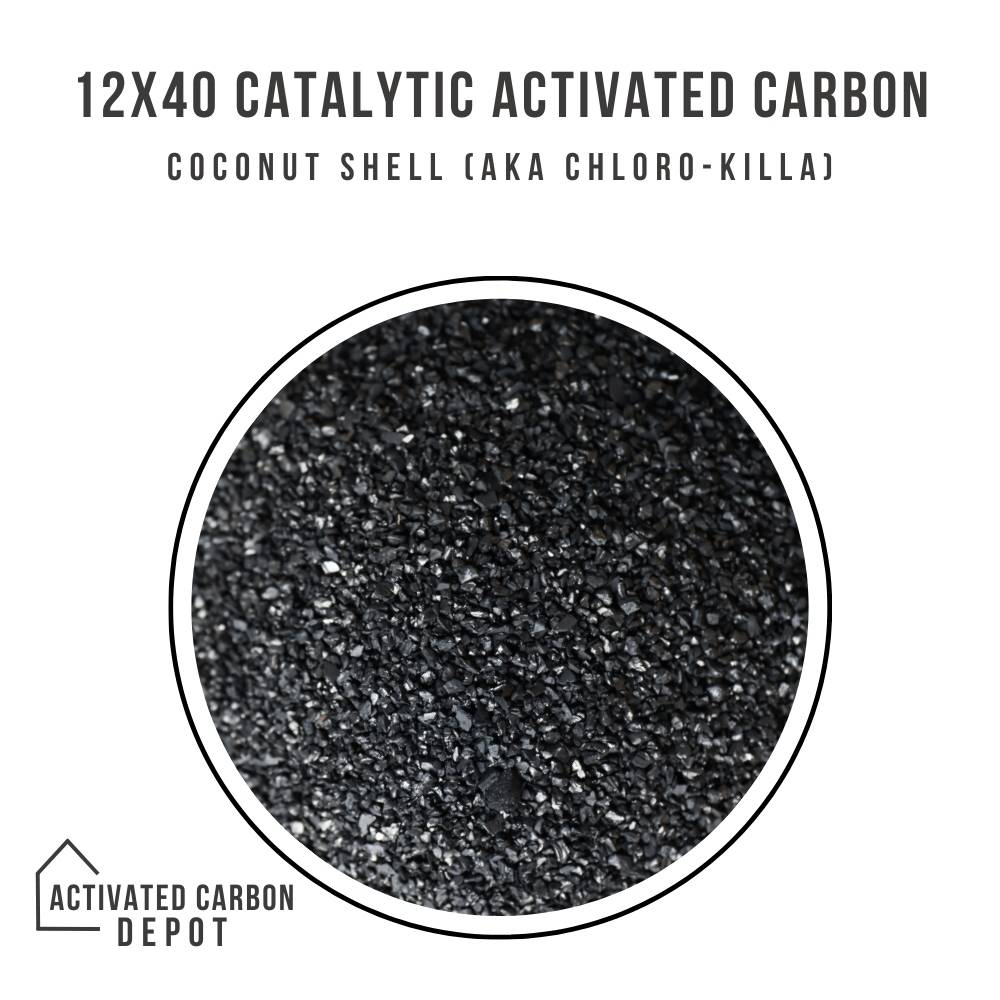 12x40 Catalytic Carbon – Coconut Shell GAC