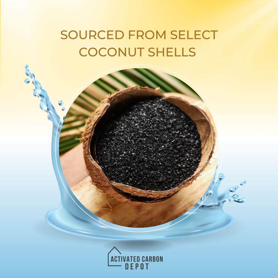 12x40 Liquid Phase Coconut Shell Prewashed Activated Carbon -  Activated Carbon Depot.