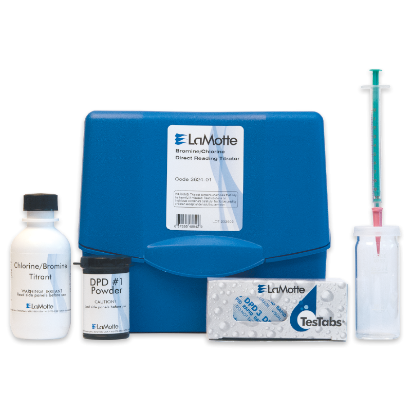 LaMotte Chlorine / Bromine Test Kit 3624-01