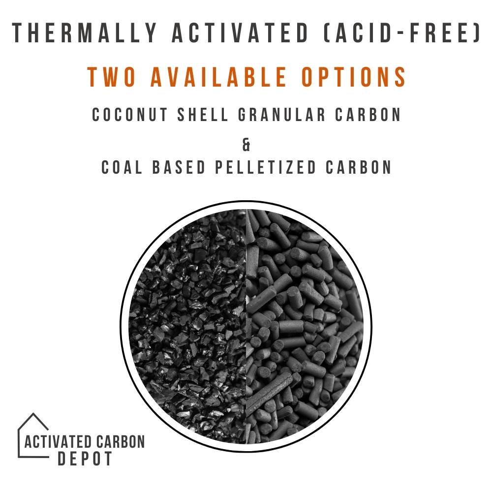 acid free activated carbon