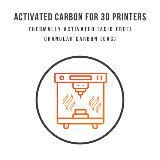 Activated Carbon for 3D Printers (Thermally Activated - Acid Free).