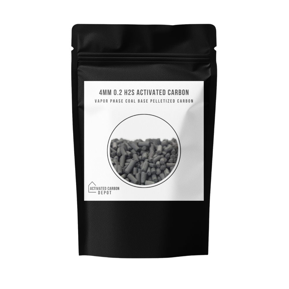 4mm 0.2 H2S Vapor Phase Coal-Based Pelletized Activated Carbon