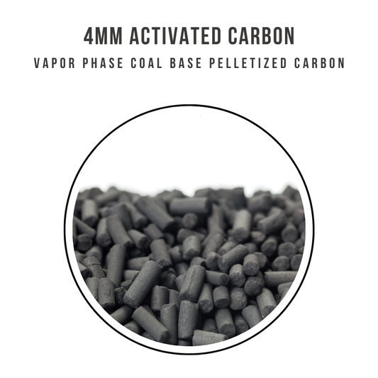 4mm Vapor Phase Coal Base Pelletized Carbon.