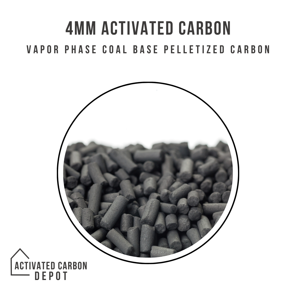 4MM Vapor Phase Activated Carbon