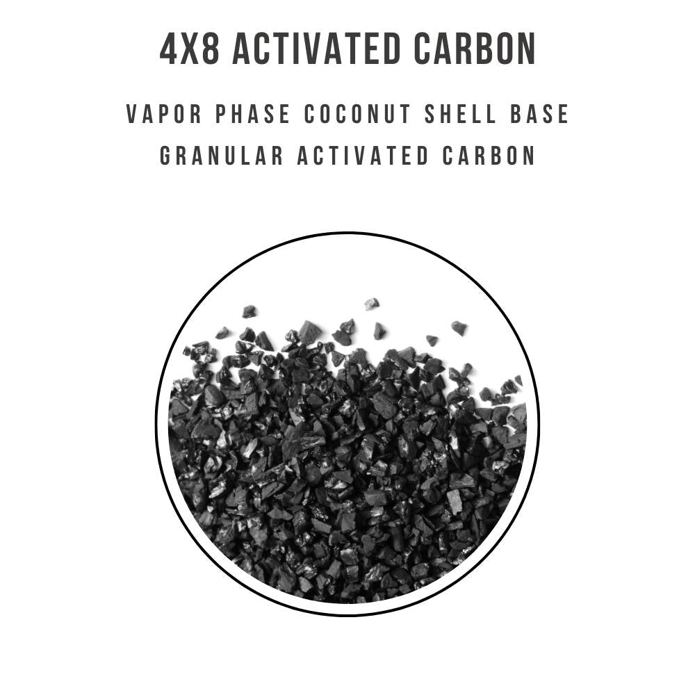 4x8 60 CTC Vapor Phase Granular Activated Carbon for Air Filtration