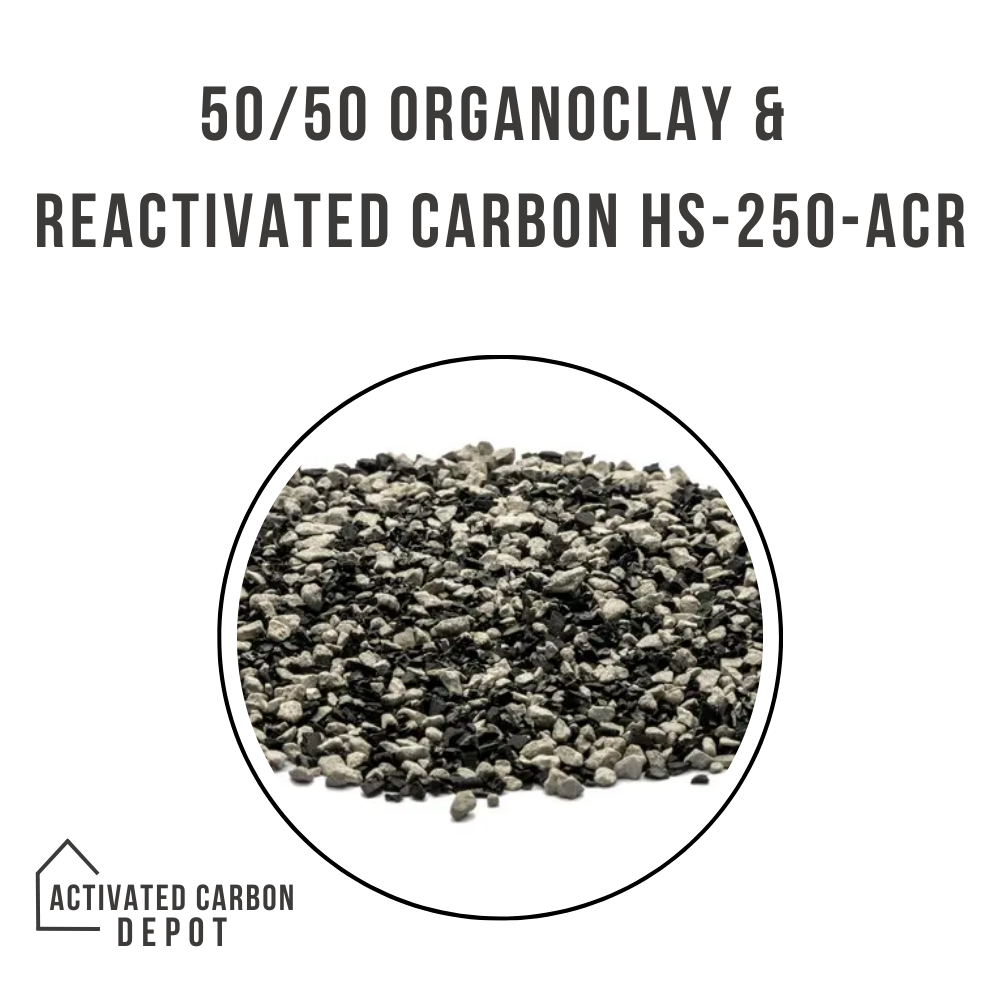 50/50 OrganoClay & Reactivated Carbon HS-250-ACR for Remediation
