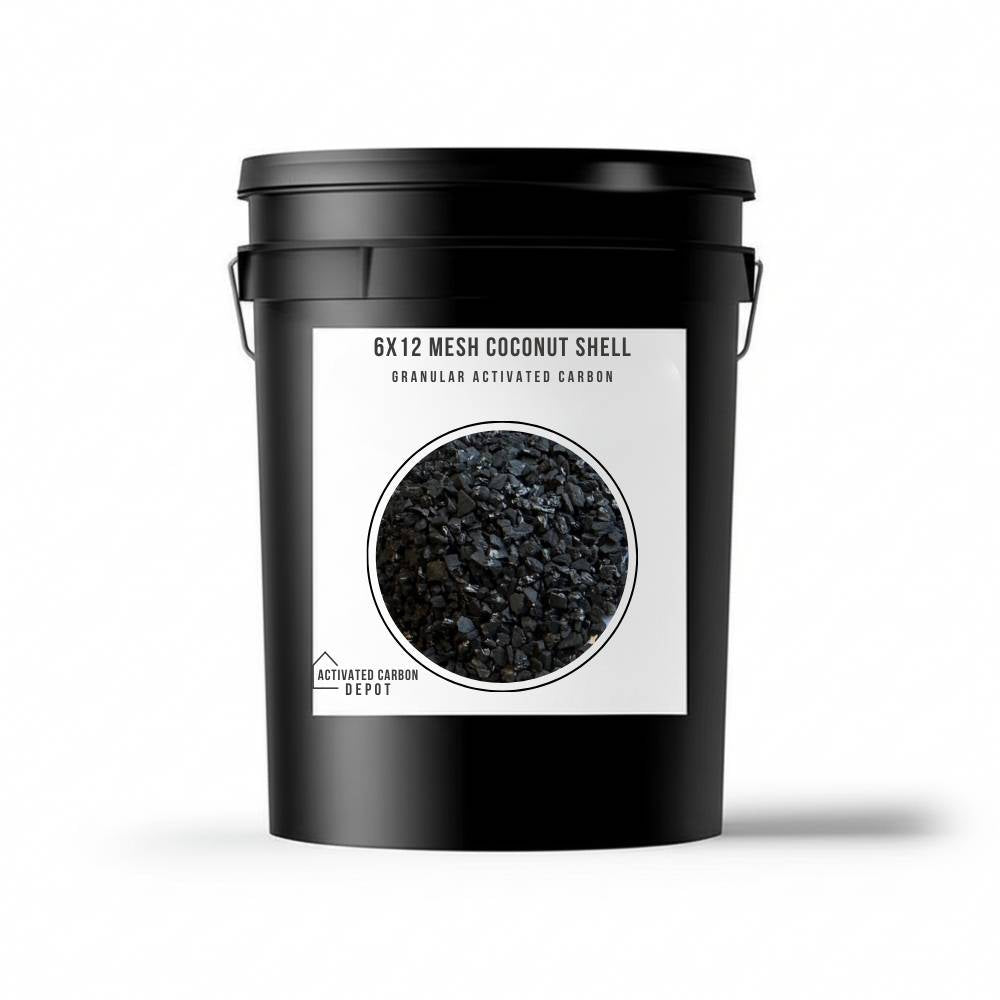 6x12 Mesh Coconut Shell Granular Activated Carbon GAC