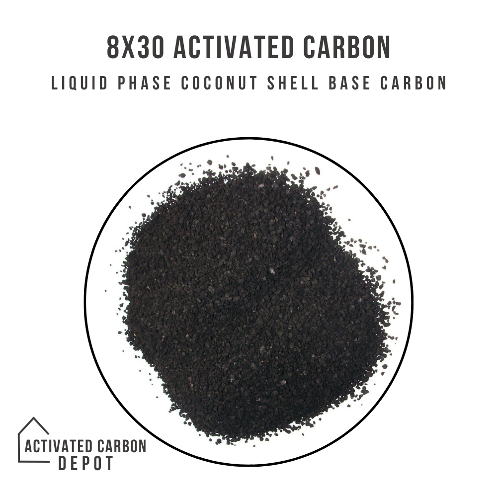 8x30 Activated Carbon Coconut Shell 60ctc