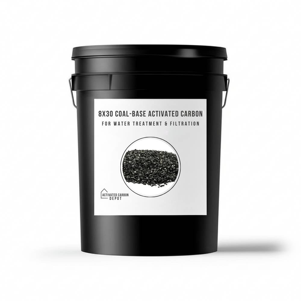 8x30 mesh coal-based carbon for water treatment