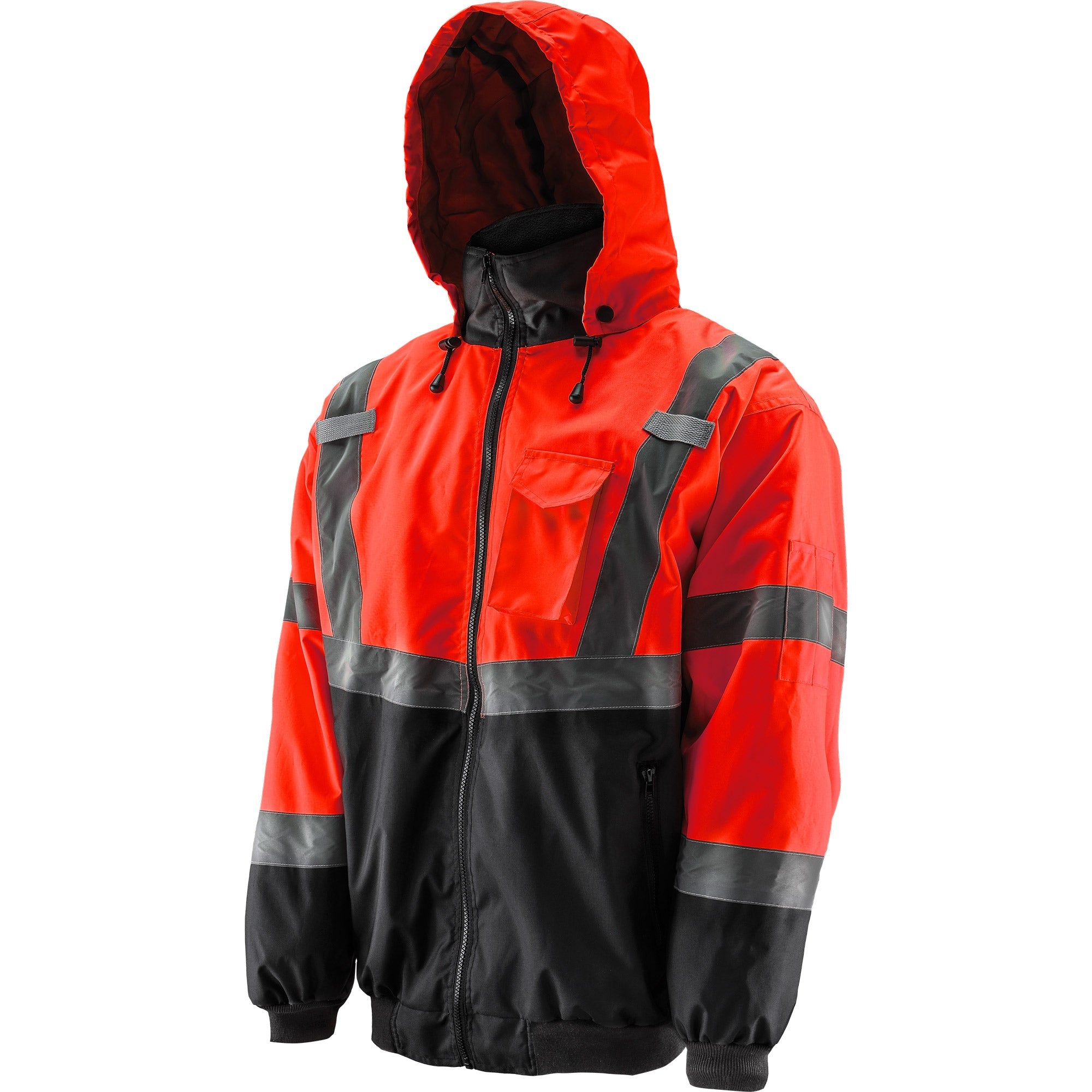 LIFT Safety Hi-Viz Orange Bomber Jacket | ANSI Level 3 Type R | Waterproof