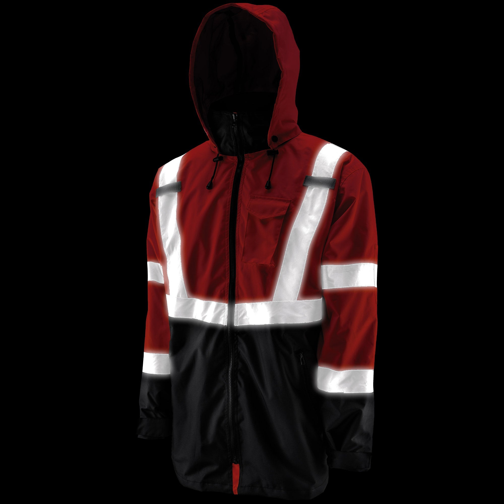 LIFT Safety Hi-Viz Orange Parka Jacket | ANSI Level 3 Type R | Extended Coverage