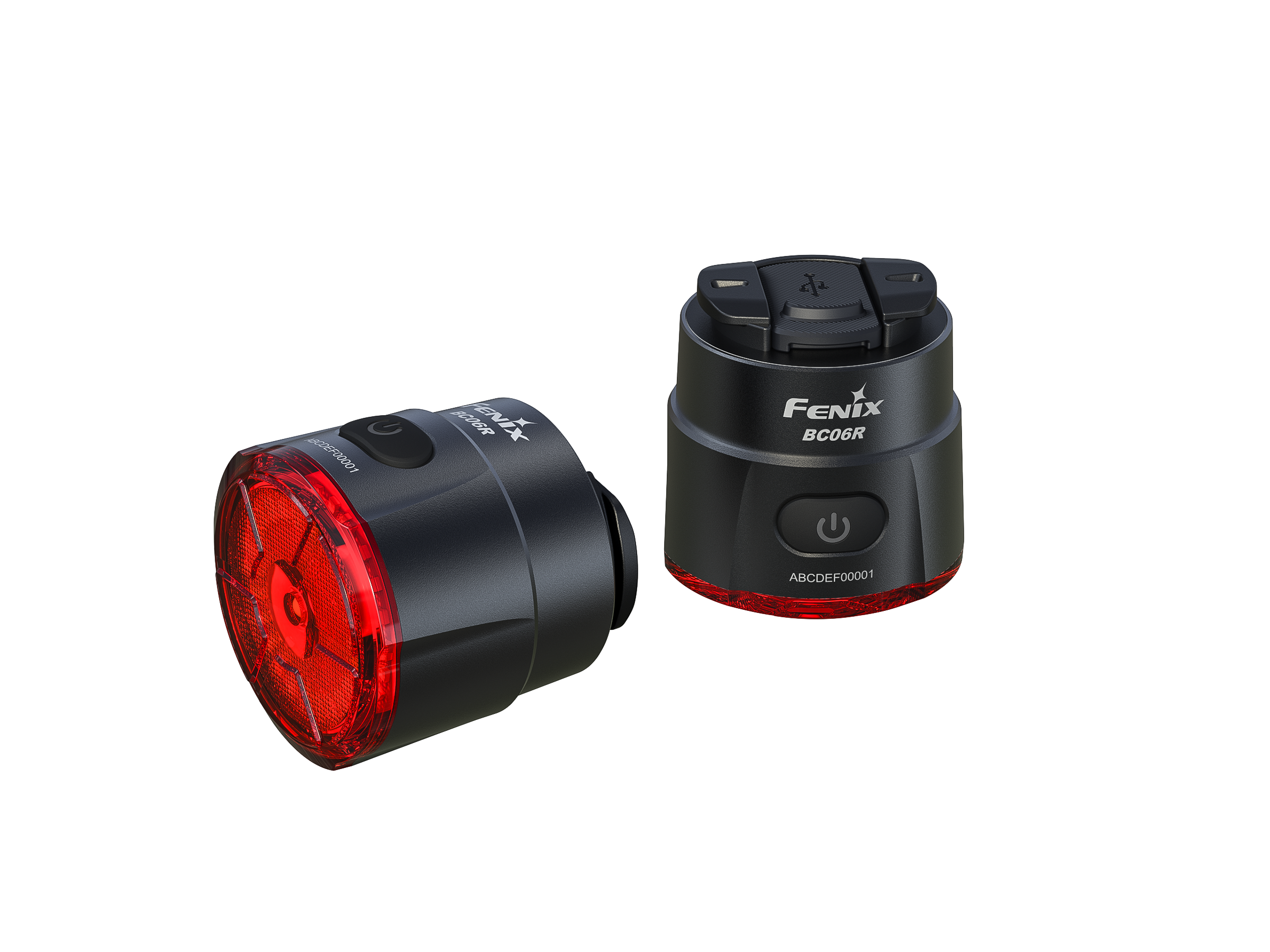 Fenix BC06R Smart-Brake Bicycle Taillight | 270° | 24.5-Hour | IP66 | USB-C