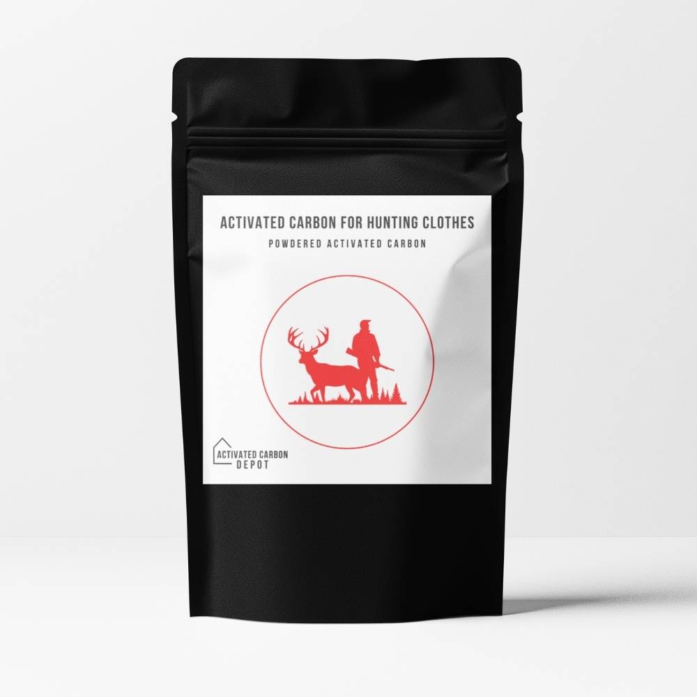 powder carbon for hunting clothes