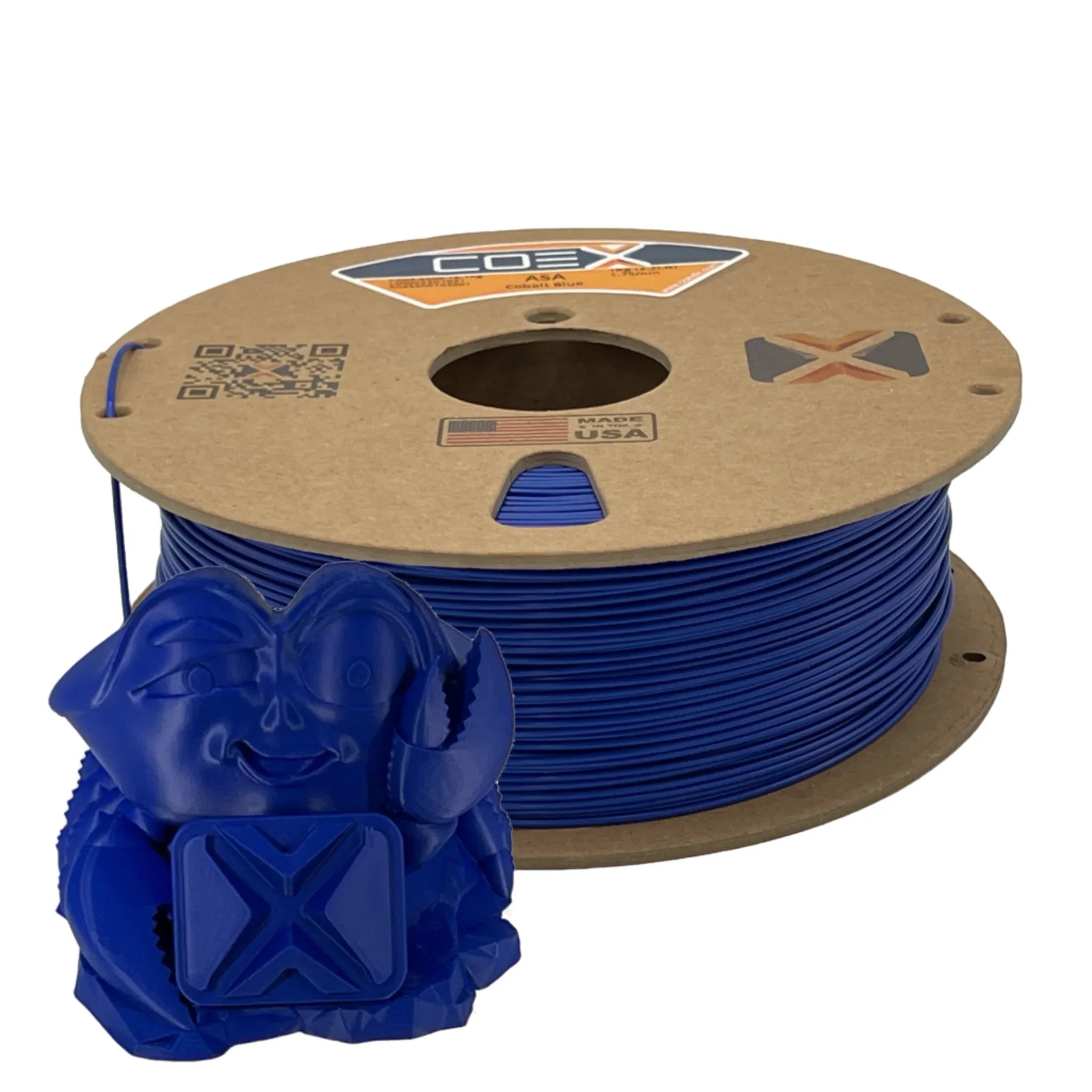 COEX 3D ABS Filament – Cobalt Blue – Heat Resistant, Durable 3D Printing Material
