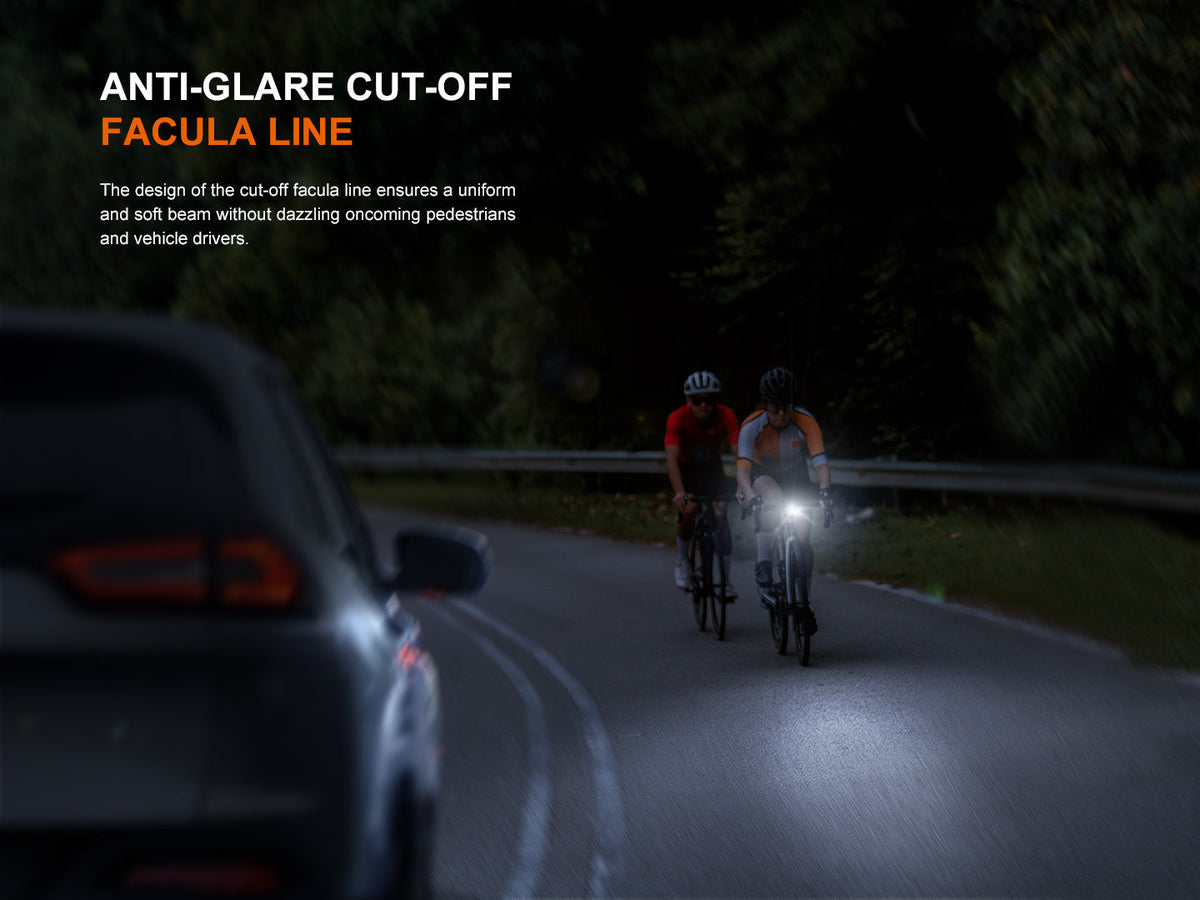 Fenix BC22R Road Bike Light | 1400 Lumens | 512 ft Beam | Anti-Glare | IP66 | USB-C