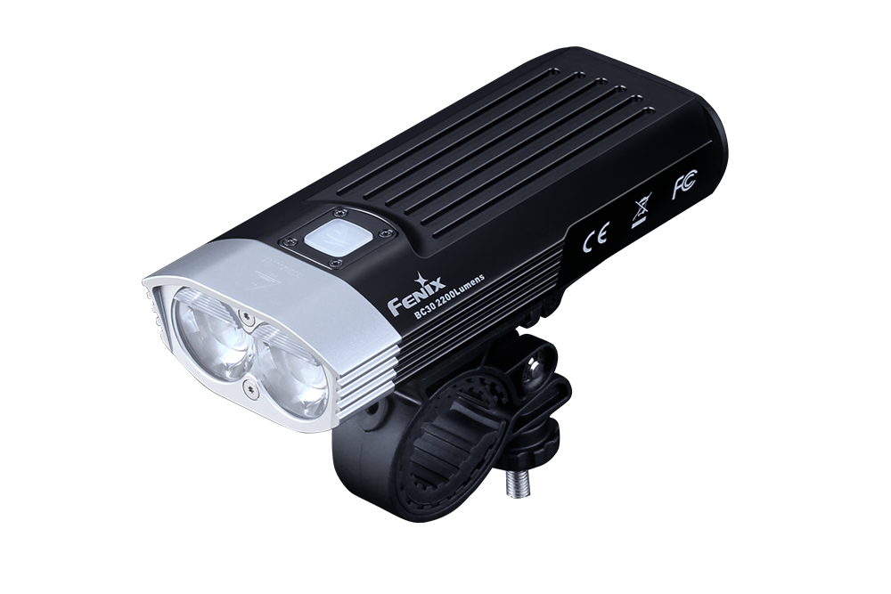 Fenix BC30 V2 LED Bike Light | 2200 Lumens | 610 ft | Dual Beam | Bluetooth