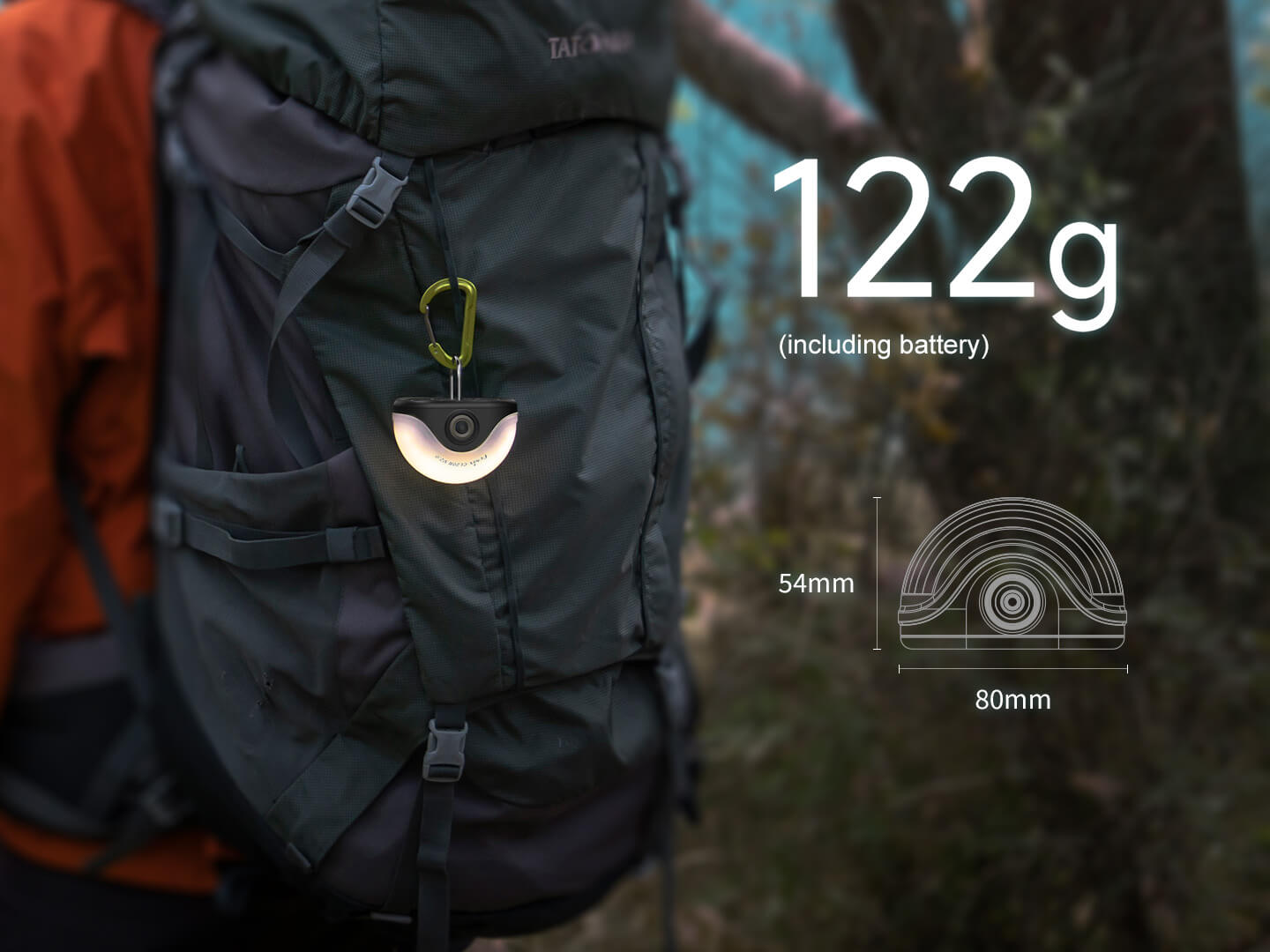 Fenix CL20R V2 Multicolor Camping Lantern | 300 Lumens | RGB | 6 Modes | IP65 | USB-C