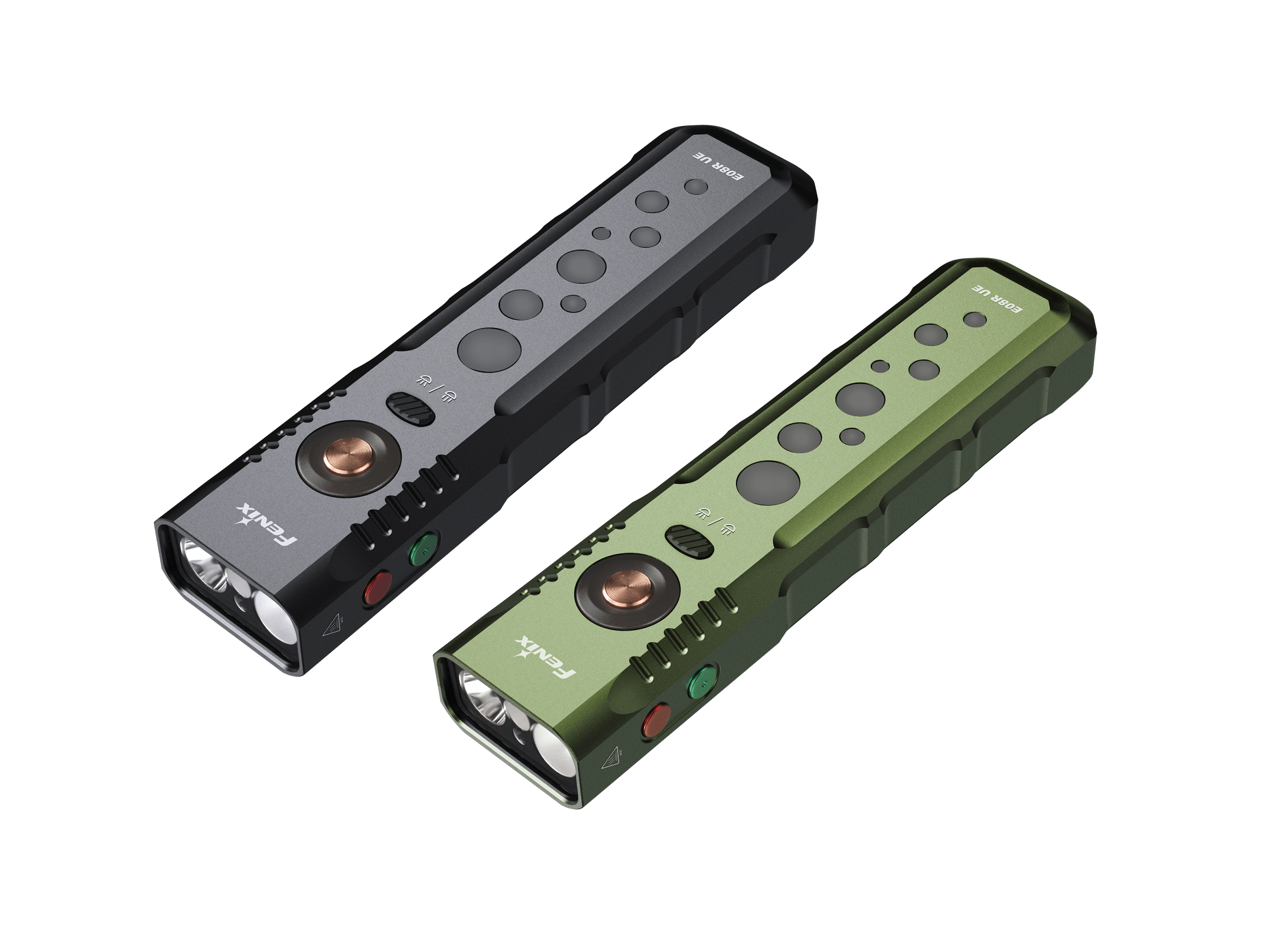 Fenix E08R UE Multi-Light EDC Flashlight | 1600 Lumens | Green Laser | Red Light | IP66