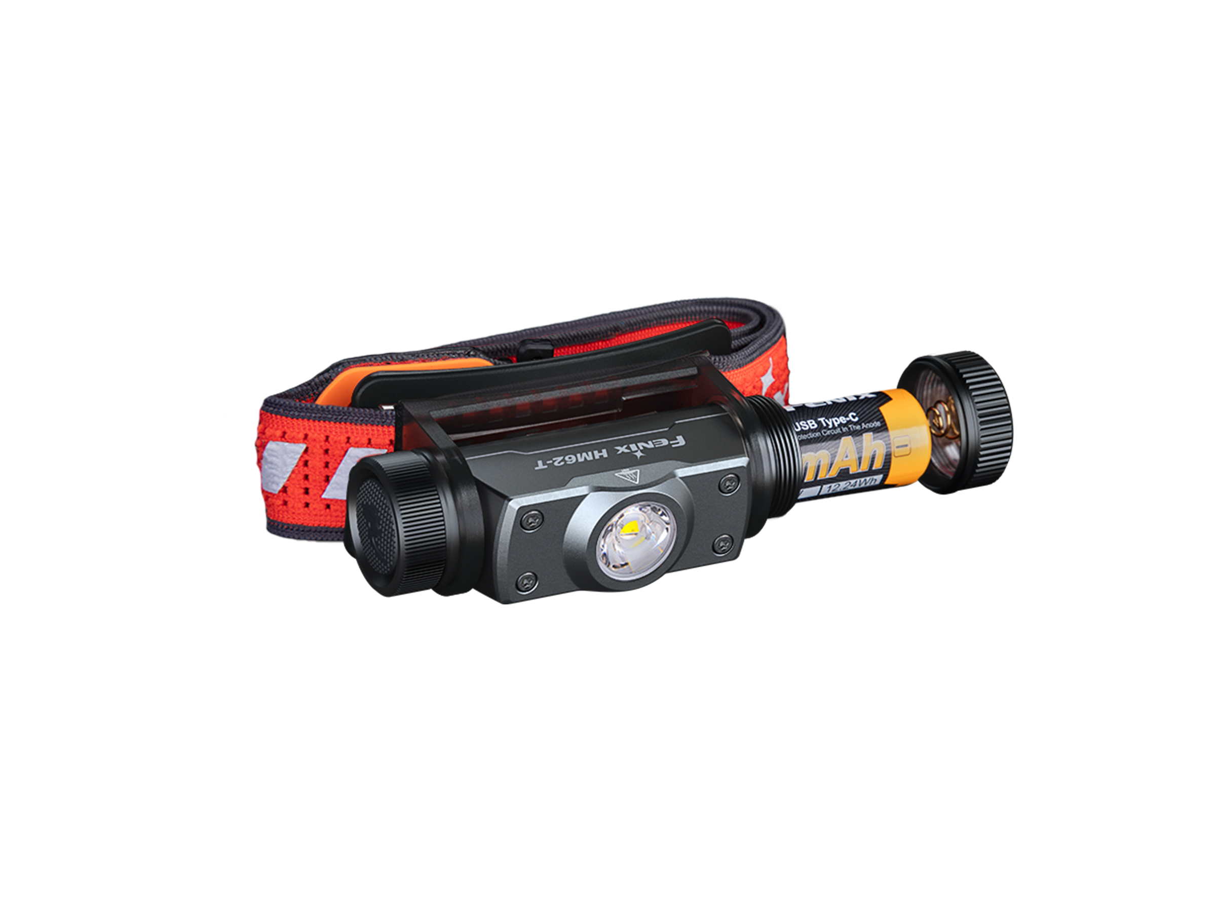 Fenix HM62-T Trail Running Headlamp | 1200 Lumens | Magnesium Body | Emergency Whistle | IP68
