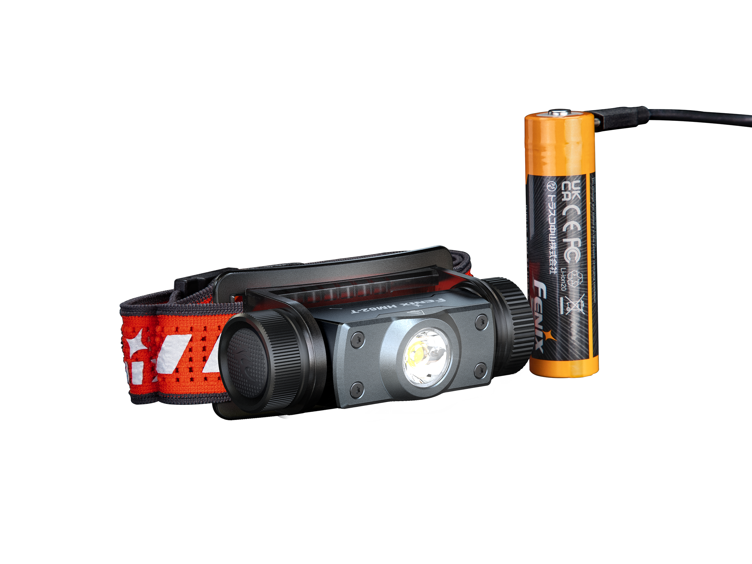 Fenix HM62-T Trail Running Headlamp | 1200 Lumens | Magnesium Body | Emergency Whistle | IP68