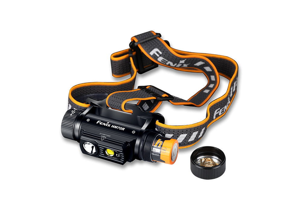 Fenix HM70R Rechargeable LED Headlamp | 1600 Lumens | 610 ft | 100-Hour Runtime | IP68