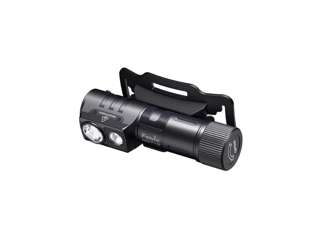 Fenix HM71R Rechargeable Industrial LED Headlamp | Dual LED | 755 ft Spot | IP68
