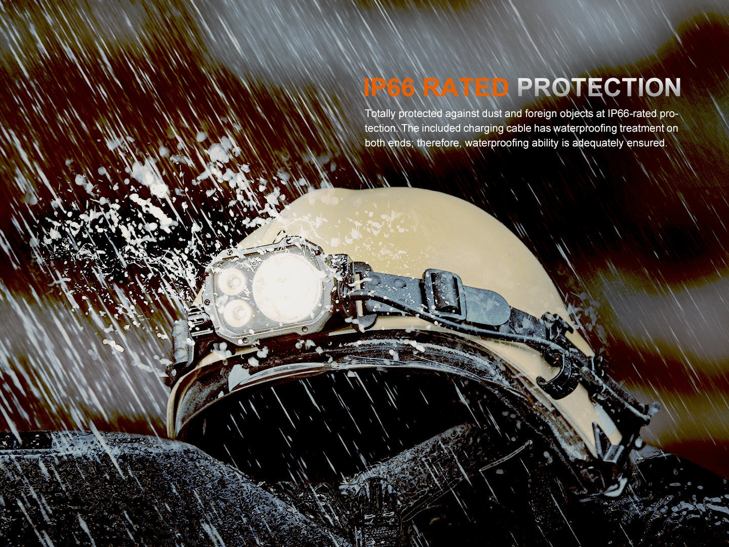 Fenix HP35R Search & Rescue Headlamp | 4000 Lumens | 500-Hour | Power Bank | IP66