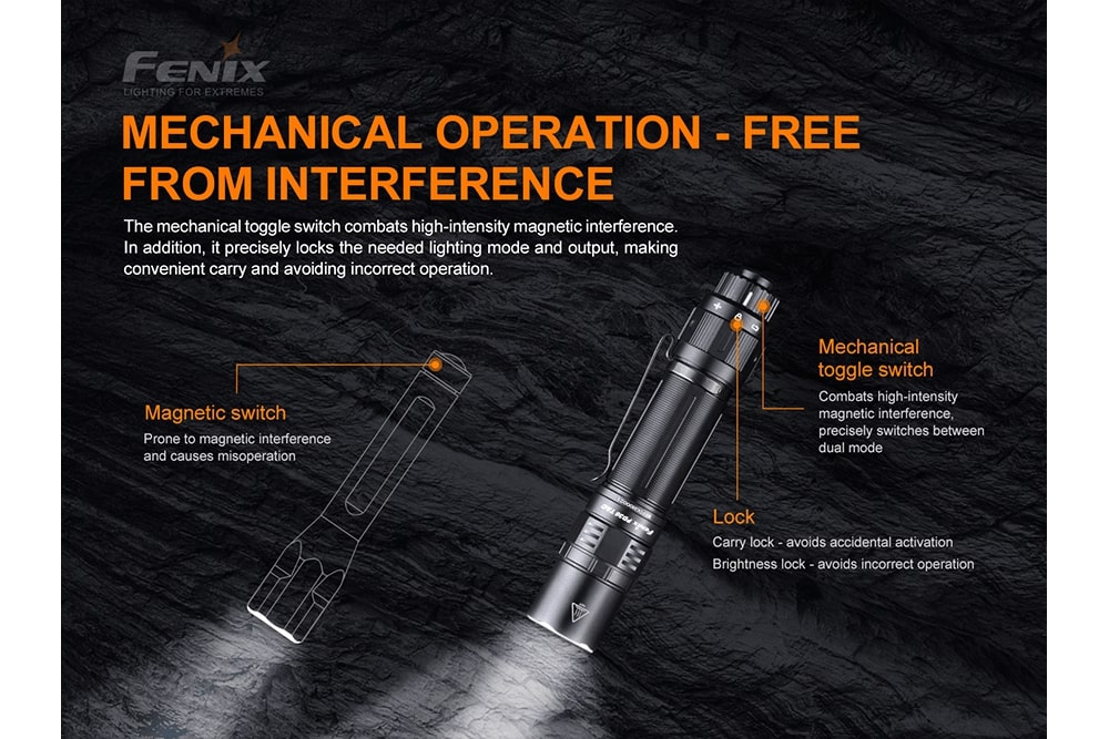 Fenix PD36 TAC Tactical Flashlight | 3000 Lumens | 898 ft Beam | USB-C | IP68