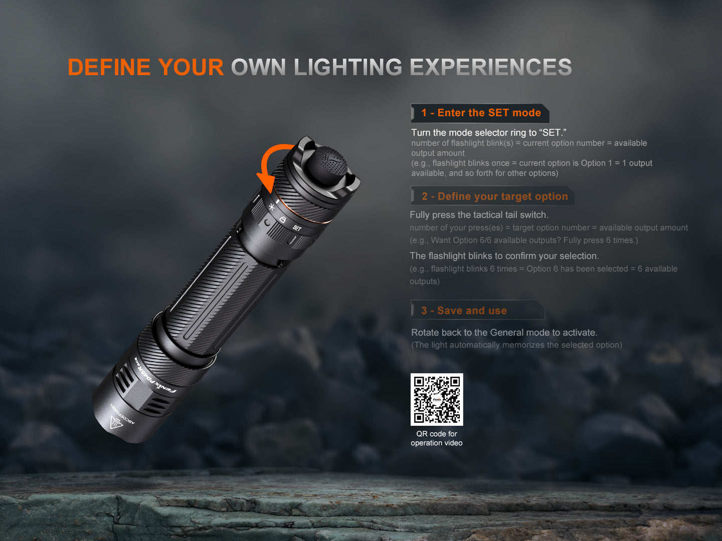 Fenix PD45R ACE Rechargeable Flashlight