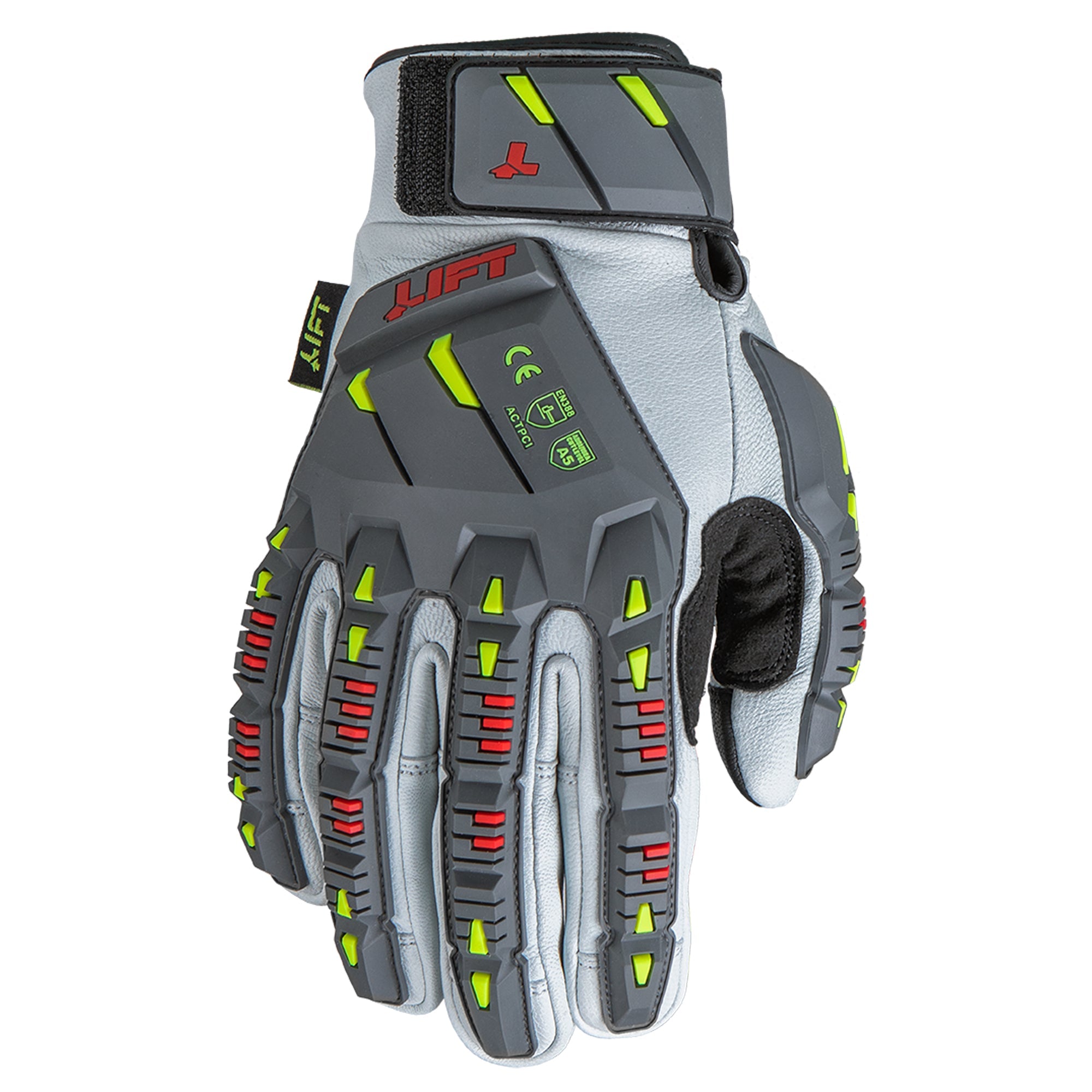 LIFT Safety Super Duty SDL-2250 Impact Leather Glove | ANSI A6 Cut | Goatskin