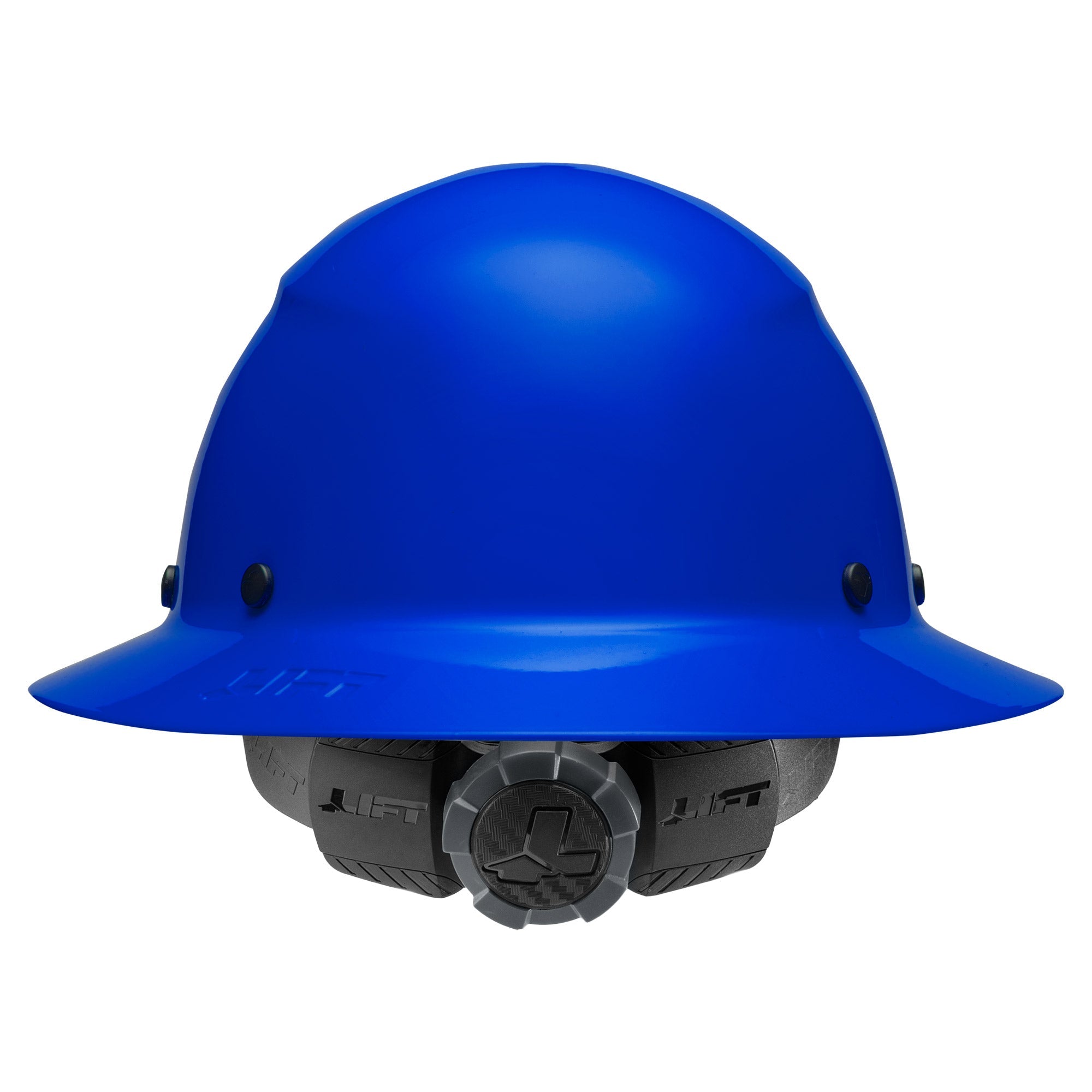 LIFT Safety DAX Carbon Blue Full Brim Hard Hat | ANSI Type I Class C | EN 397