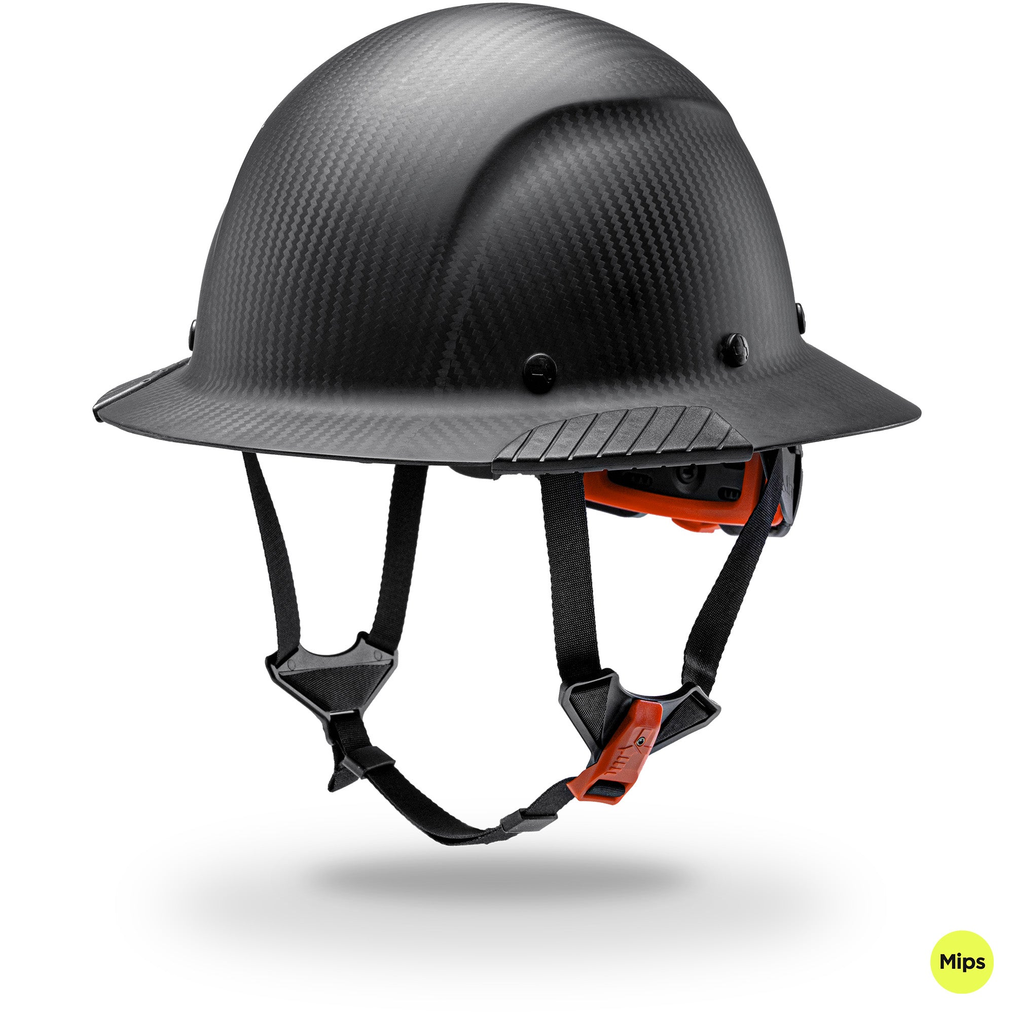 LIFT Safety DAX Full Brim Hard Hat with MIPS | Carbon Matte | ANSI Type I Class C