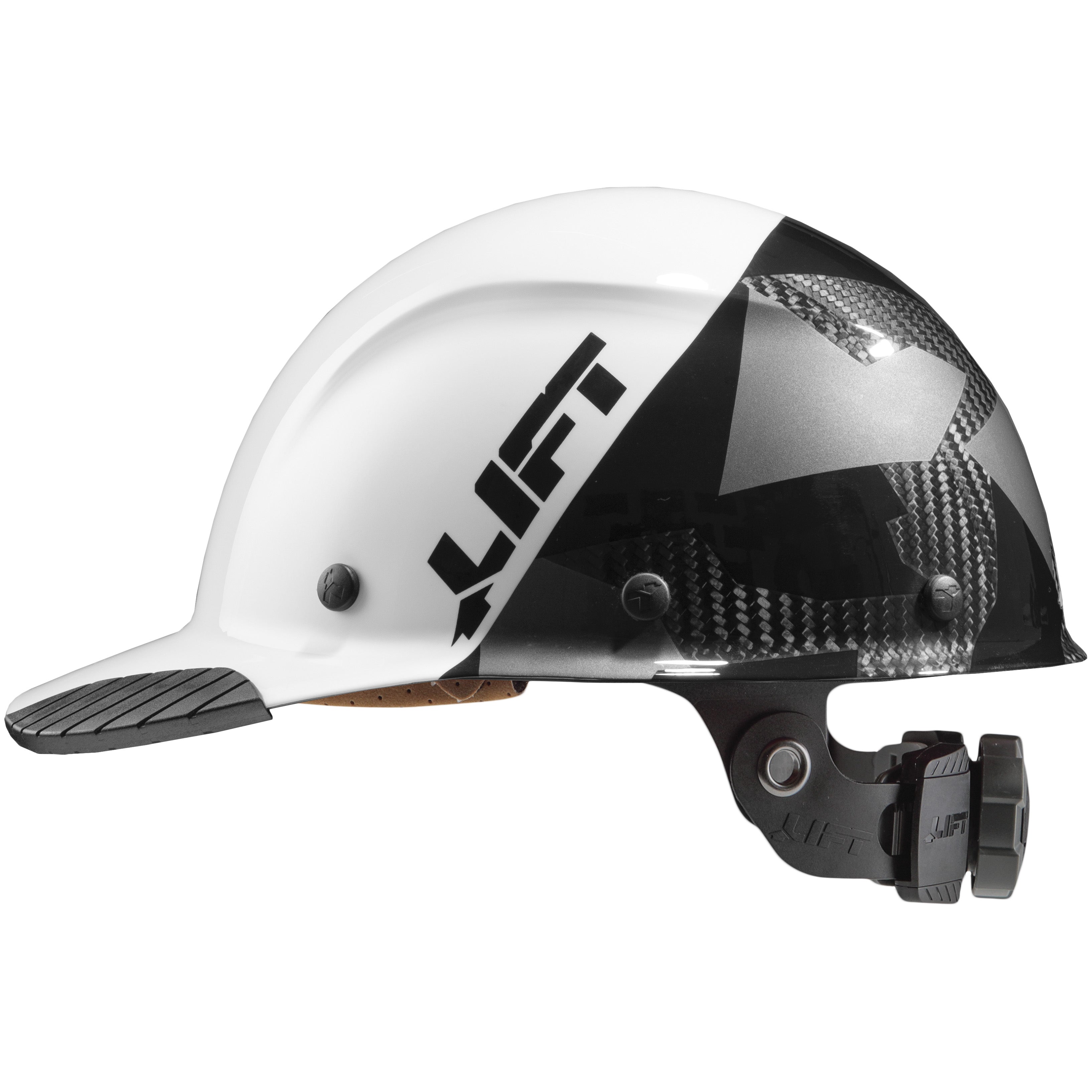 LIFT Safety DAX Carbon Fiber Camo Cap Style Hard Hat | ANSI Type I Class C | EN 397