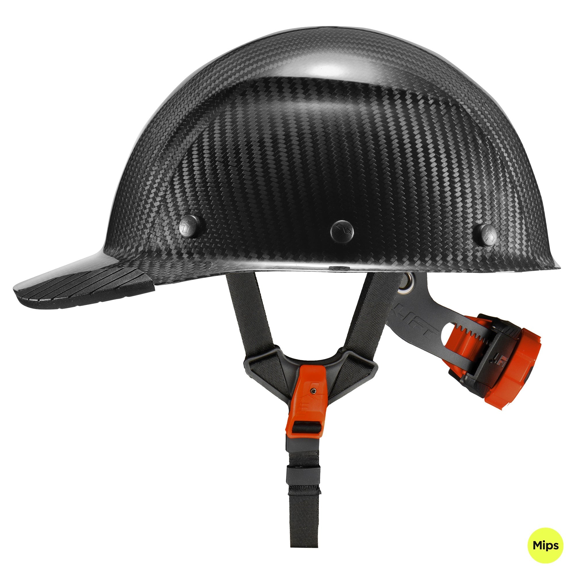 LIFT Safety DAX Cap Style Hard Hat with MIPS | Carbon Gloss | ANSI Type I Class C